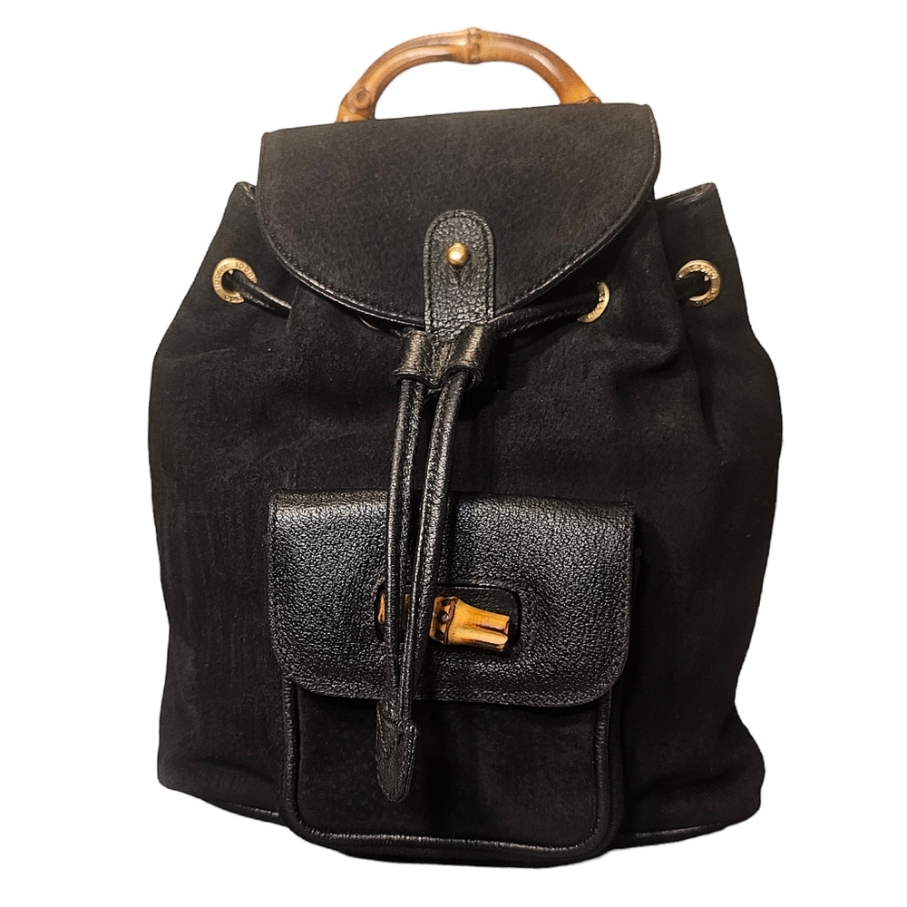 GUCCI BAMBOO BACKPACK - Picture 2 of 14